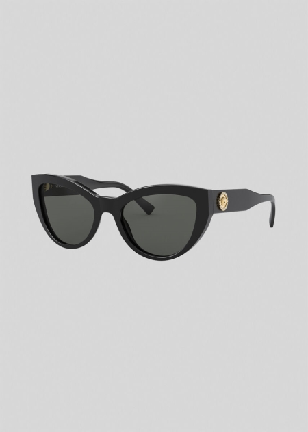 Ochelari de Soare Versace Cat-Eye Medusa Crystal Dama | JKCAOQZ-04